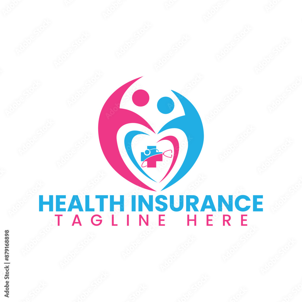 health Insurance logo design health Insurance logo design