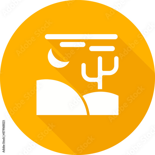 Desert Vector Icon