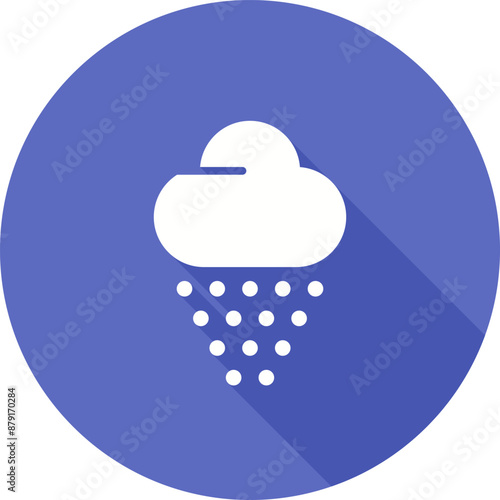 Snowing Vector Icon