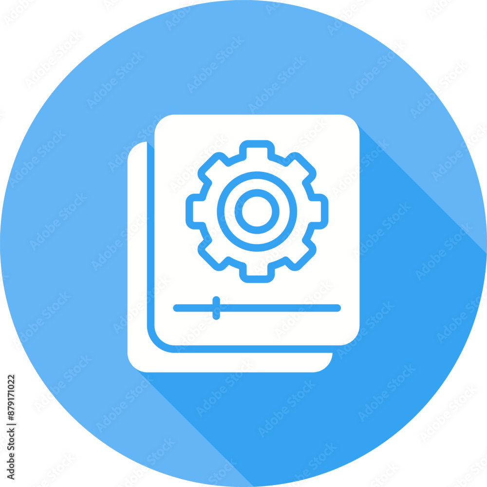 Document Automation Vector Icon Document Automation Vector Icon