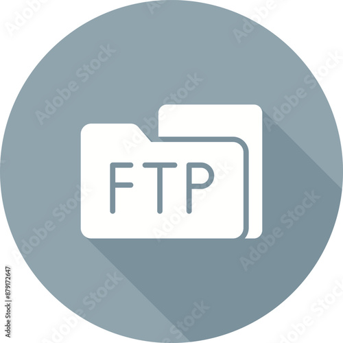 FTP Access Vector Icon