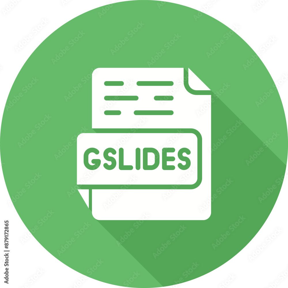 GSLIDES Vector Icon GSLIDES Vector Icon