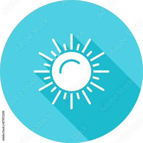 Sun Vector Icon