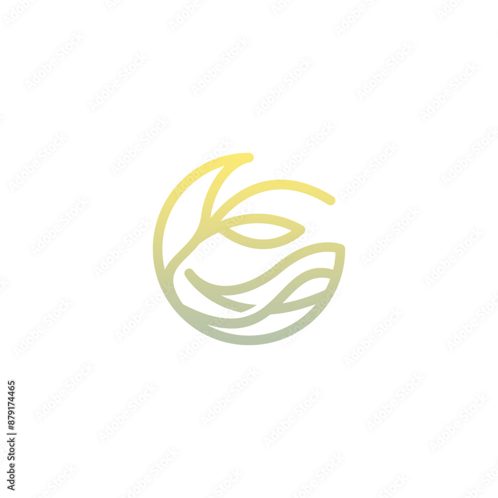 Organic Leaf logo vector. Nature Vector Design Organic Leaf logo vector. Nature Vector Design