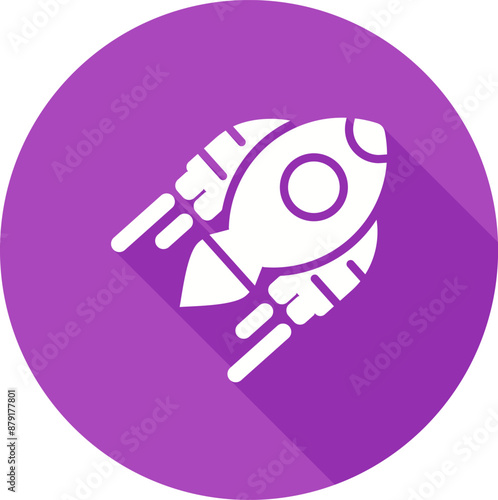 Spaceship Vector Icon