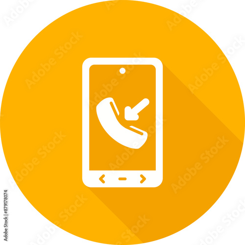 Incoming Call Vector Icon