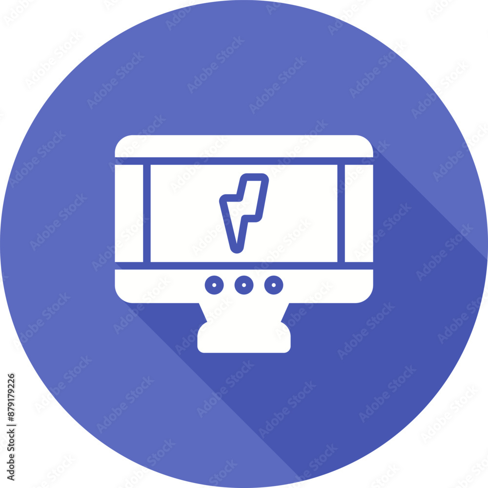 Thunderbolt Vector Icon Thunderbolt Vector Icon