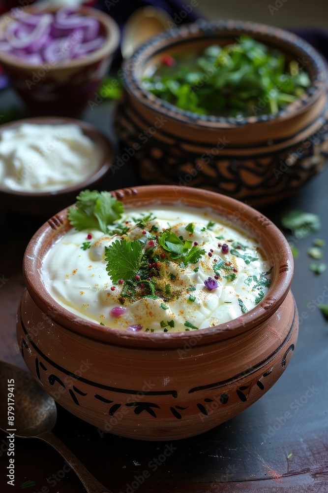 Indian dessert homemade dahi doi sour cream Indian dessert homemade dahi doi sour cream