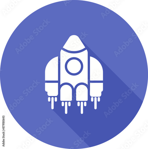 Spaceship Vector Icon