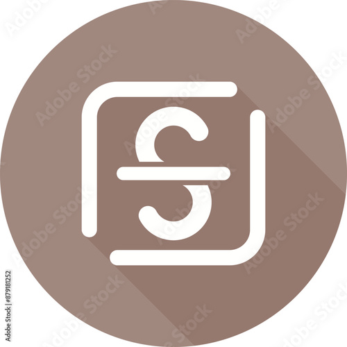 Strikethrough Vector Icon