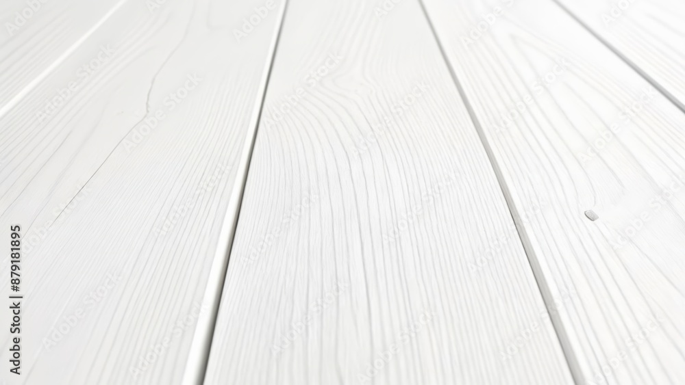 Obraz premium Clean and minimalist wooden floor
