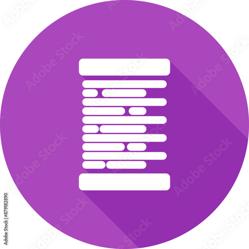 Right Alignment Vector Icon