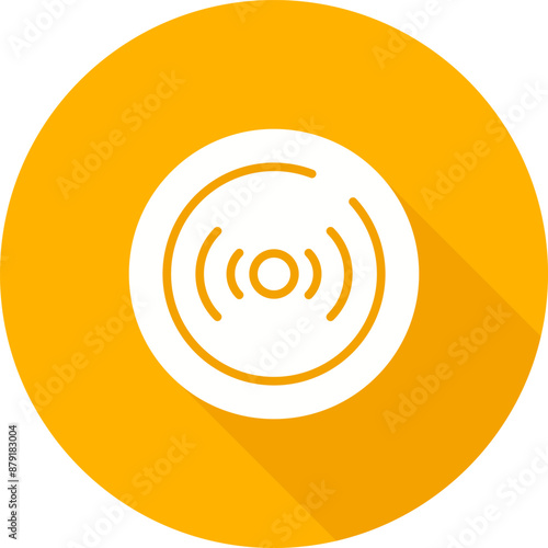 Live Streaming Circle Vector Icon