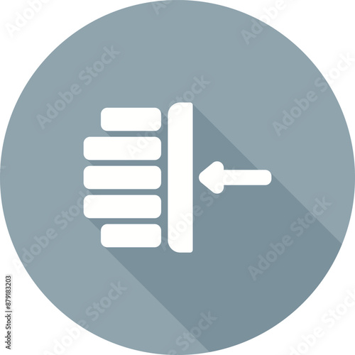 Margin Vector Icon