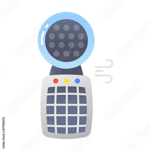 An air purifier flat icon 