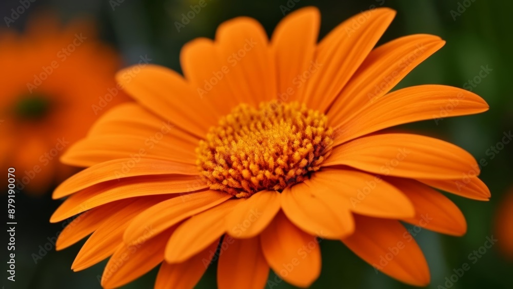 Bright and Beautiful A CloseUp of a Vibrant Orange Flower Bright and Beautiful A CloseUp of a Vibrant Orange Flower