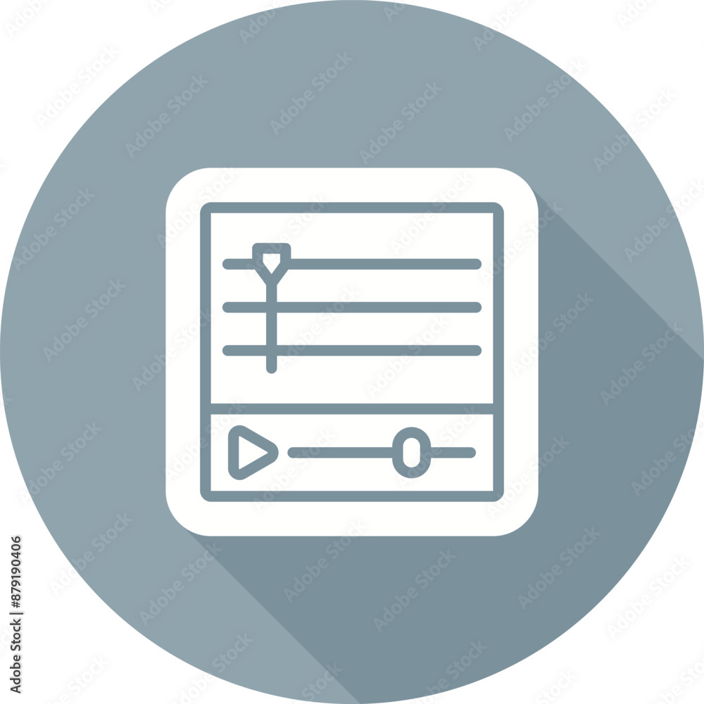 Timeline Vector Icon