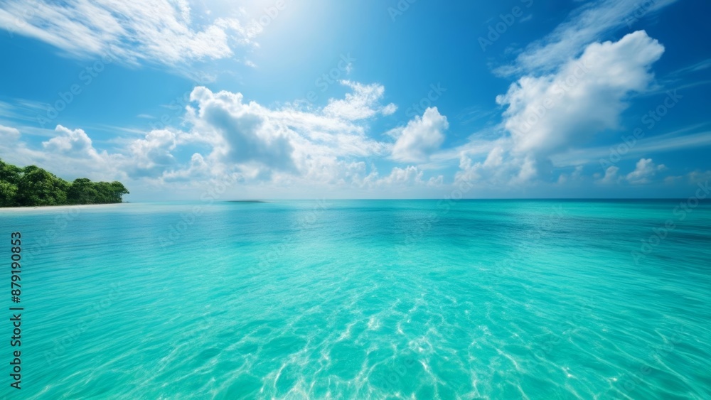 Escape to Paradise A serene tropical lagoon Escape to Paradise A serene tropical lagoon