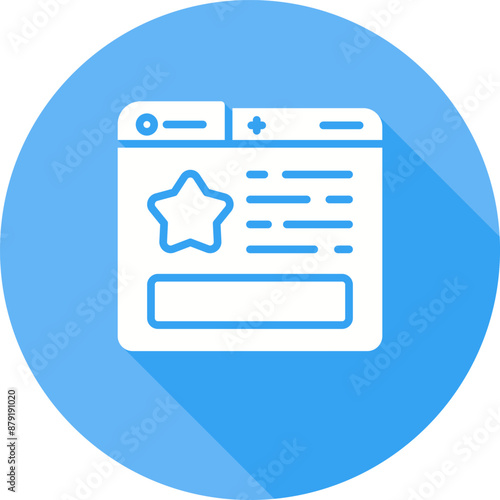 Favourite Page Vector Icon
