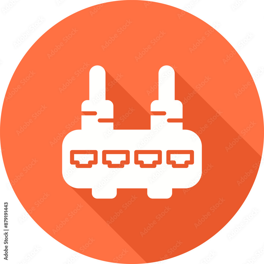 Router Vector Icon Router Vector Icon