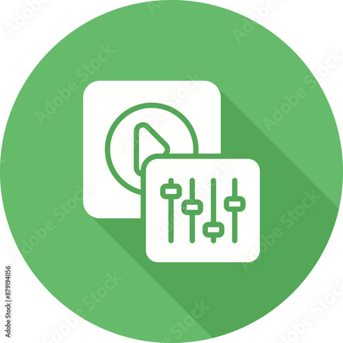 Sliders Vector Icon