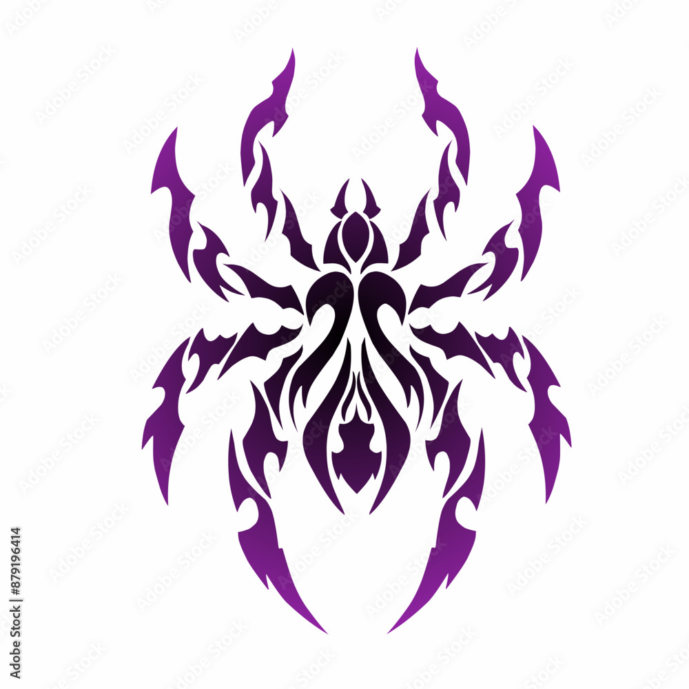 tribal art design abstract spider graphic vector illustration tribal art design abstract spider graphic vector illustration
