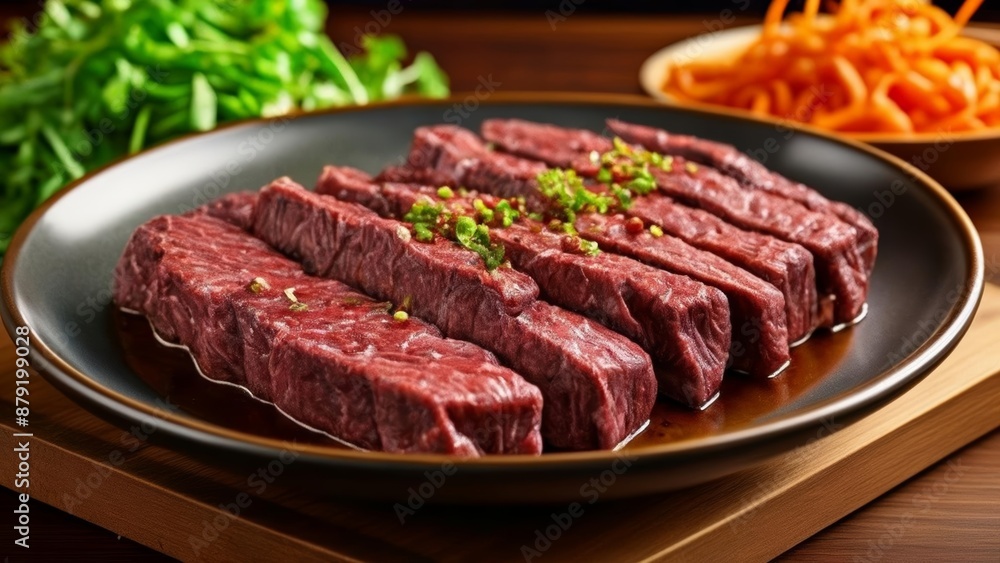 Deliciously raw ready to be savored Deliciously raw ready to be savored
