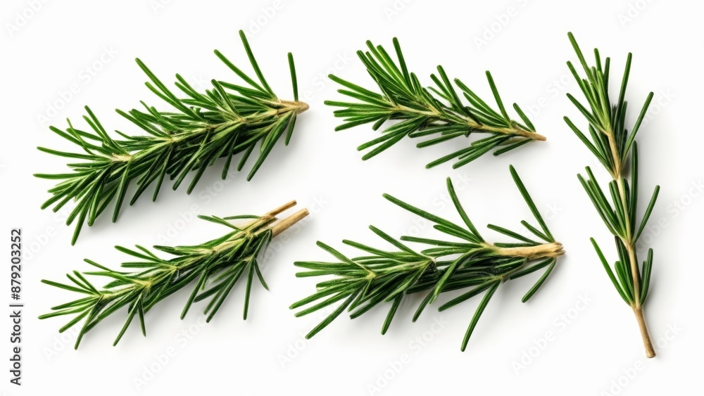 Fresh vibrant green pine branches Fresh vibrant green pine branches
