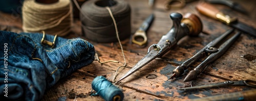Vintage Sewing Tools and Ar...