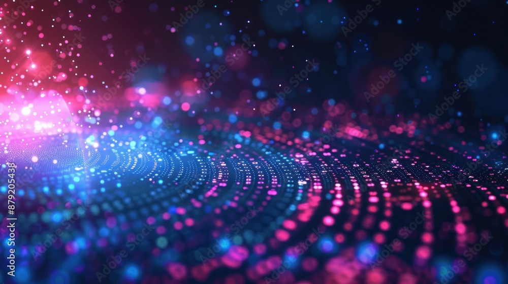 Abstract Background with Pink and Blue Lights Abstract Background with Pink and Blue Lights