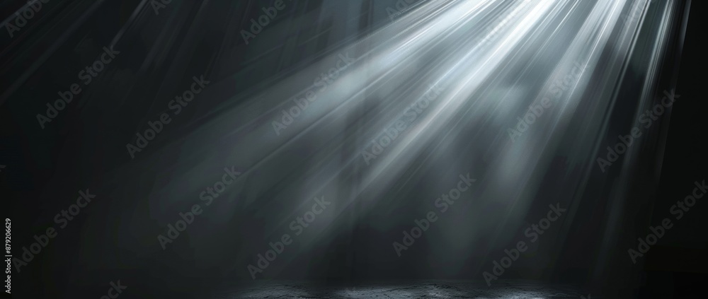 The sunlight effect is superimposed on a black background, creating an eye-catching visual contrast. The sunlight effect is superimposed on a black background, creating an eye-catching visual contrast.