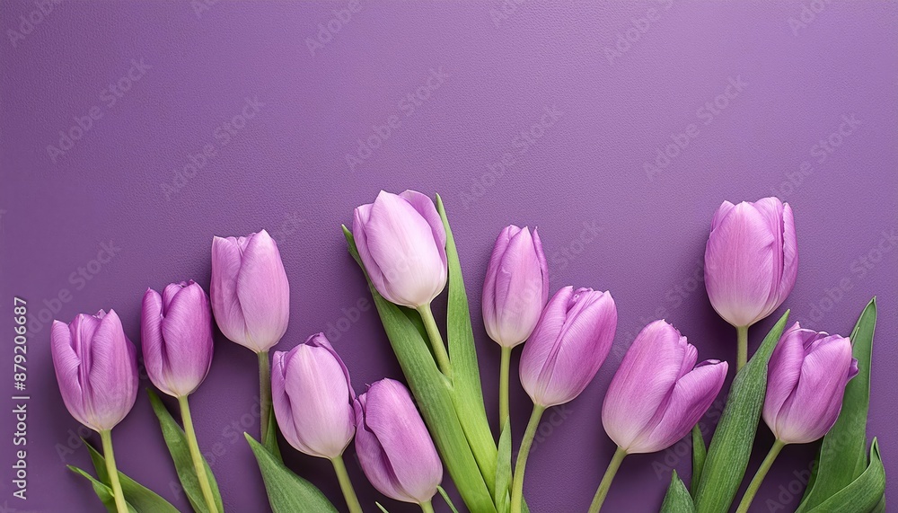 Orange Tullips on Orange Background - Beautiful Flowers for Spring - Colored Tullips - Background for Mother's Day, Woman's Day, Valentine's Day or Birthday - Space for Copy or Text Orange Tullips on Orange Background - Beautiful Flowers for Spring - Colored Tullips - Background for Mother's Day, Woman's Day, Valentine's Day or Birthday - Space for Copy or Text