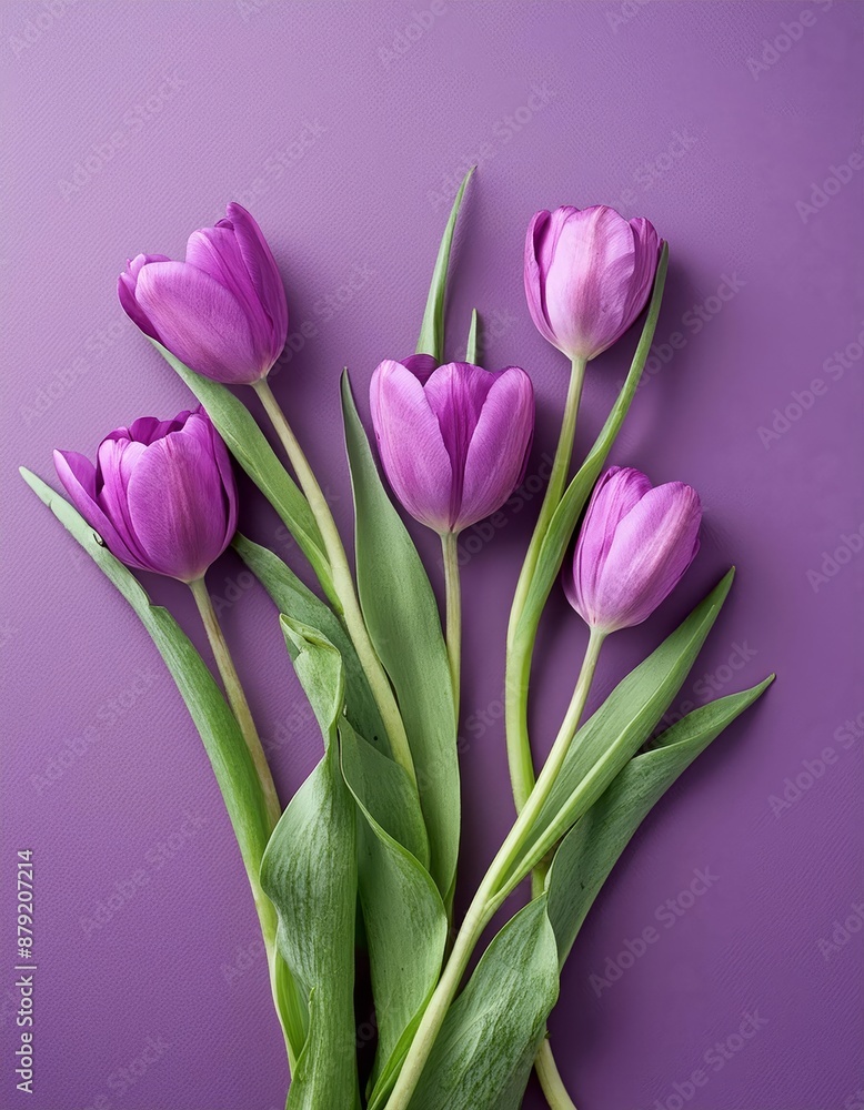 Orange Tullips on Orange Background - Beautiful Flowers for Spring - Colored Tullips - Background for Mother's Day, Woman's Day, Valentine's Day or Birthday - Space for Copy or Text Orange Tullips on Orange Background - Beautiful Flowers for Spring - Colored Tullips - Background for Mother's Day, Woman's Day, Valentine's Day or Birthday - Space for Copy or Text