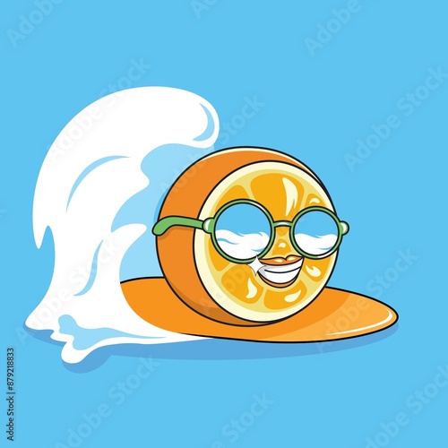 Summer Fruit - Orange Vector