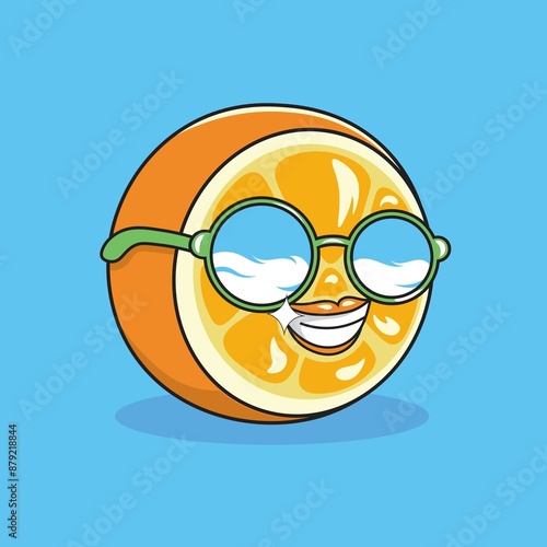 Summer Fruit - Orange Vector