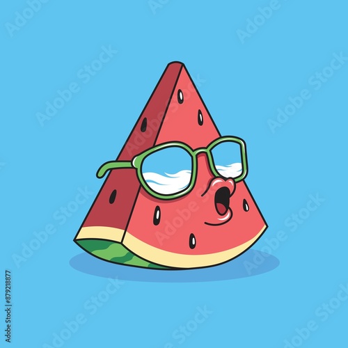 Summer Fruit - Watermelon Vector