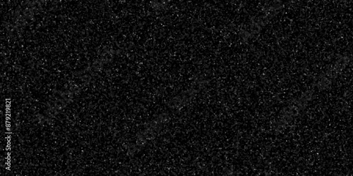 Terrazzo flooring consists of chips of marble texture. quartz surface black, white for bathroom or kitchen countertop. black paper texture background. rock stone marble backdrop textured illustration.