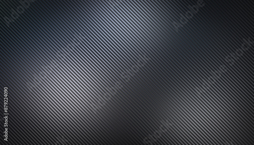 Foto Black carbon fiber background showing weave pattern