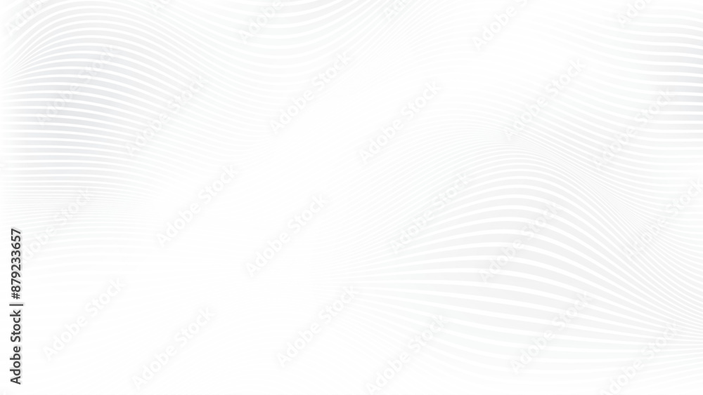 Abstract white and gray color, modern design stripes background with curve lines, wavy pattern. Vector illustration. Abstract white and gray color, modern design stripes background with curve lines, wavy pattern. Vector illustration.