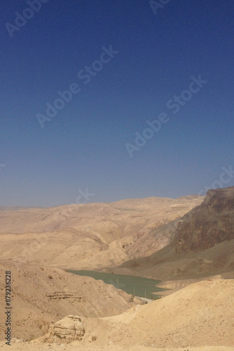 lake in the desert