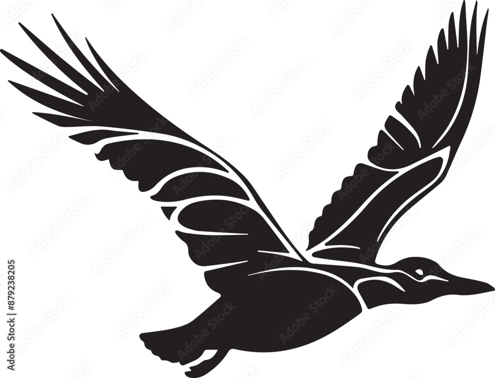 Obraz premium bird vector illustration