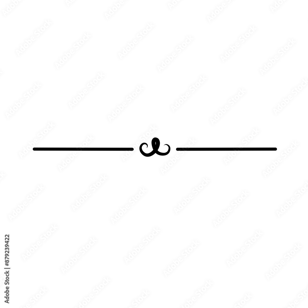 divider ornament line divider ornament line