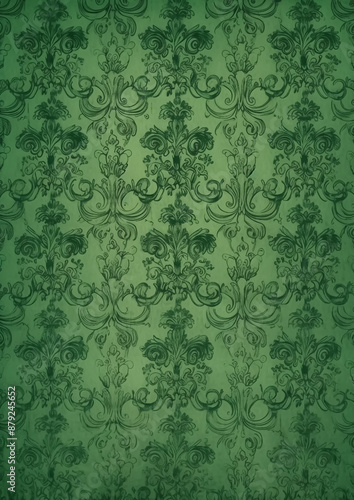 Vintage damask pattern