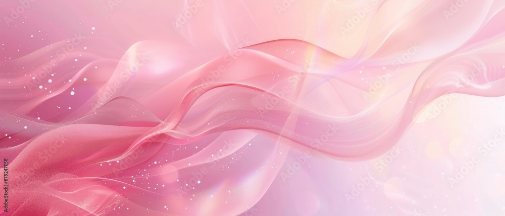 Fototapeta premium Elegant line pink gradient background