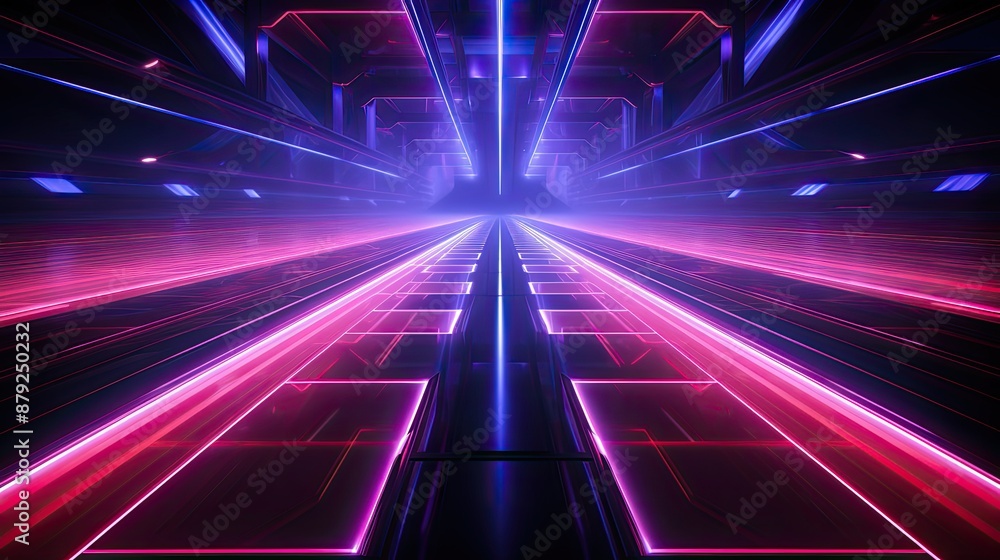 Future technology line background and light effect Future technology line background and light effect