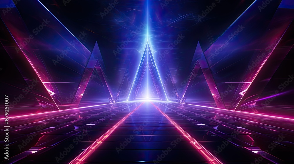 Future technology line background and light effect Future technology line background and light effect
