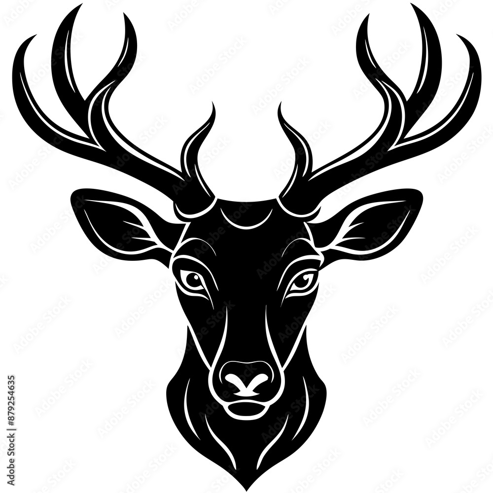deer head vector,deer, illustration, ,animal, vector, reindeer deer head vector,deer, illustration, ,animal, vector, reindeer