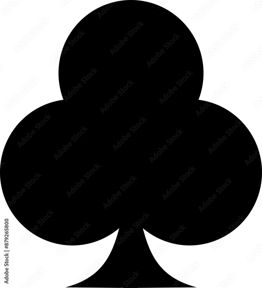 Playing Card Suit Clubs Playing Card Suit Clubs