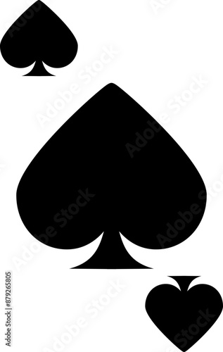 Playing Card Suit Spades