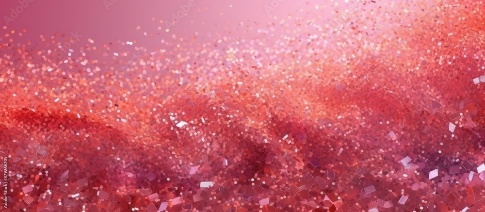 Abstract Red Glitter Background Abstract Red Glitter Background